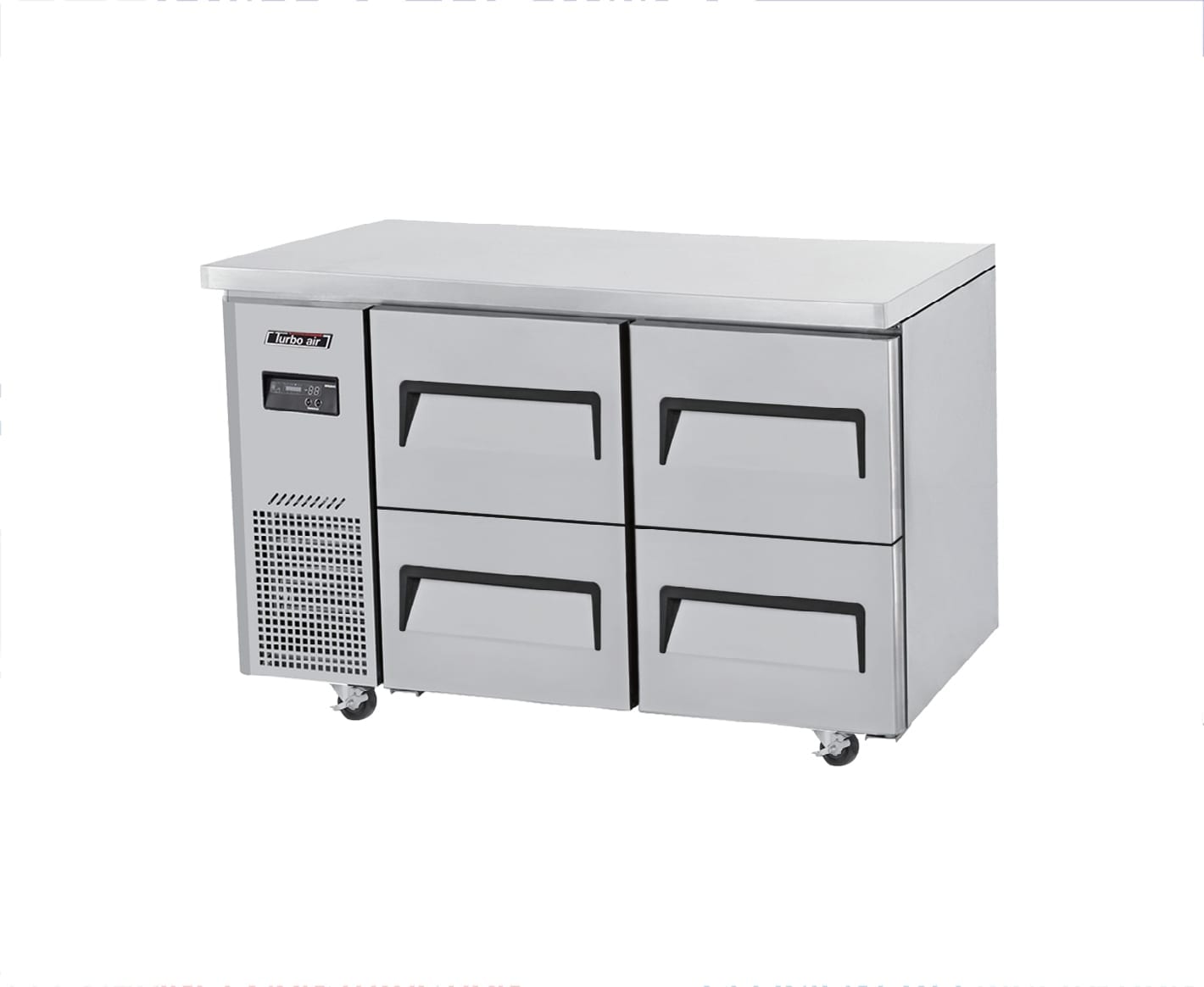 Turbo Air | Fridge & Freezer | KUR12-3D-3 or Turbo Air | Fridge & Freezer | KUF12-3D-3: 1 Door